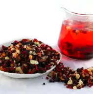 熱綜合果粒茶｜Mixed fruit tea｜ミックスフルーツティー｜혼합 과일 차